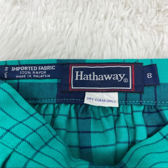 VINTAGE Plaid Maxi Skirt - Picture 3 of 6